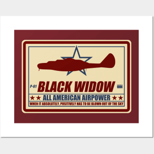 P-61 Black Widow Posters and Art